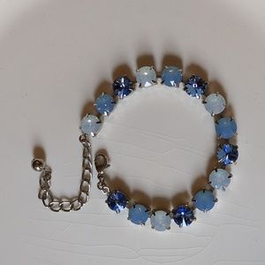 Blue Crystal Bracelet
